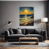 Moonlit Sea Impressions Living Room Demo