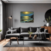 Moonlit Sea Impressions Living Room Demo