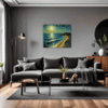 Moonlit Sea Impressions Living Room Demo
