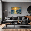 Moonlit Sea Impressions Living Room Demo