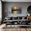 Moonlit Sea Impressions Living Room Demo