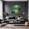 Moonlit Sea Impressions Living Room Demo