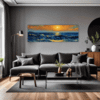 Moonlit Sea Impressions Living Room Demo