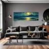 Moonlit Sea Impressions Living Room Demo