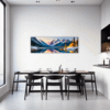 Mountain Lake Sunrise Dining Room Demo