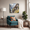 Mountain Monastery Vista Living Room Demo