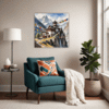 Mountain Monastery Vista Living Room Demo