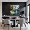 Mountain Waterfall Serenity Dining Room Demo