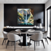 Mountain Waterfall Serenity Dining Room Demo
