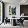 Mountain Waterfall Serenity Dining Room Demo