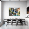 Mountain Waterfall Serenity Dining Room Demo