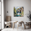 Mountain Waterfall Serenity Dining Room Demo