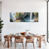 Mountain Waterfall Serenity Dining Room Demo