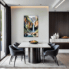 Mountain Waterfall Serenity Dining Room Demo