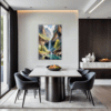 Mountain Waterfall Serenity Dining Room Demo