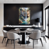 Mountain Waterfall Serenity Dining Room Demo