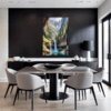 Mountain Waterfall Serenity Dining Room Demo