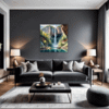 Mountain Waterfall Serenity Living Room Demo