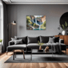 Mountain Waterfall Serenity Living Room Demo