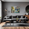 Mountain Waterfall Serenity Living Room Demo