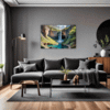 Mountain Waterfall Serenity Living Room Demo