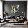 Mountain Waterfall Serenity Living Room Demo