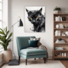 Mysterious Bombay Cat Living Room Demo