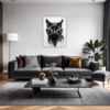 Mysterious Bombay Cat Living Room Demo