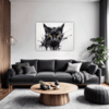 Mysterious Bombay Cat Living Room Demo