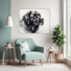 Newfoundland Dog Artwork Living Room Demo