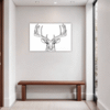Noble Antlered Stag Hallway Demo