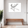 Noble Antlered Stag Hallway Demo