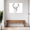 Noble Antlered Stag Hallway Demo