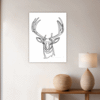 Noble Antlered Stag Hallway Demo