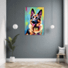 Noble German Shepherd Hallway Demo