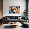 Noble German Shepherd Living Room Demo