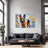 Noble German Shepherd Living Room Demo