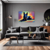 Noble German Shepherd Living Room Demo