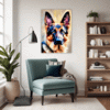Noble German Shepherd Living Room Demo