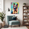 Noble German Shepherd Living Room Demo