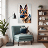 Noble German Shepherd Living Room Demo