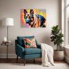 Noble German Shepherd Living Room Demo