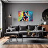 Noble German Shepherd Living Room Demo