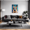 Noble German Shepherd Living Room Demo