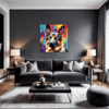 Noble German Shepherd Living Room Demo