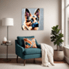 Noble German Shepherd Living Room Demo