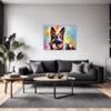 Noble German Shepherd Living Room Demo