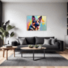 Noble German Shepherd Living Room Demo