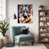 Noble German Shepherd Living Room Demo