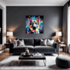 Noble German Shepherd Living Room Demo